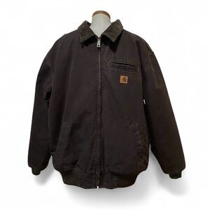 Carhartt Bankston Brown Bomber Jacket 2XL